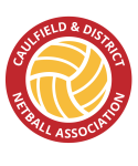 Caulfield & District Netball Association logo